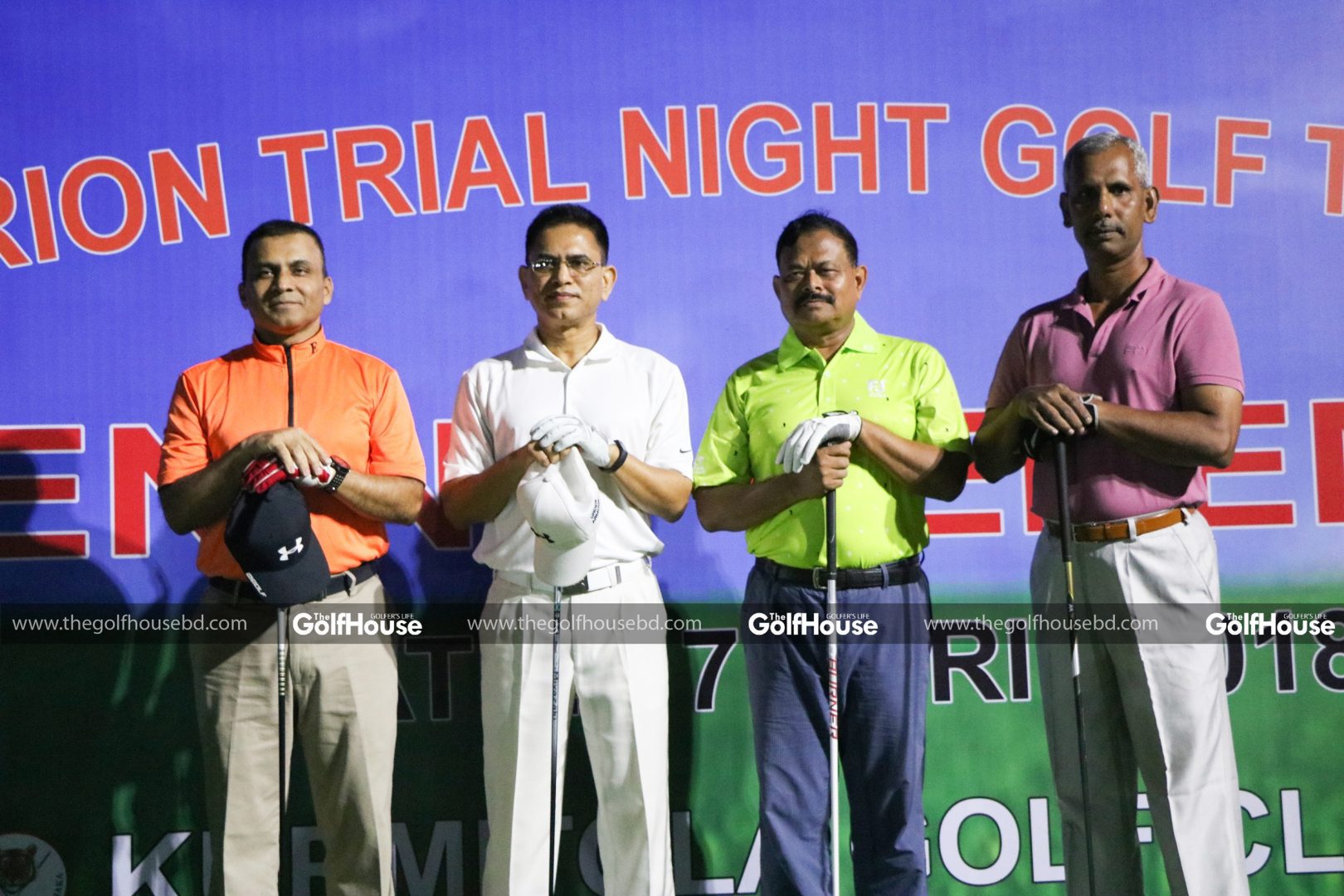 Tele Tell-Orion Trial Night Golf Tournament 2018 was held at KGC, Dhaka on April 17, 2018. A total 49 golfers played the trial night golf tournament. 