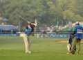 Young Indian golfer Khalin Joshi produced a scintillating back-nine performance in the final round to steal the title of the Panasonic Open India from Bangladesh's Siddikur Rahman in a thrilling finish at the Delhi Golf Club recently.