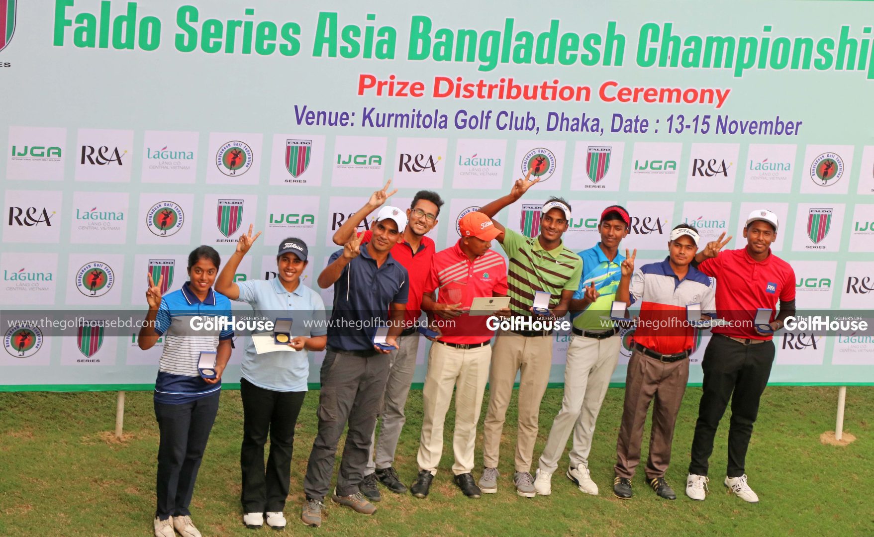 With rounds of 75, 70 and a closing 71 at the Kurmitola Golf Club, Shahab swept to a seven-stroke victory in the ninth leg of the 2018-19 Faldo Series Asia season.