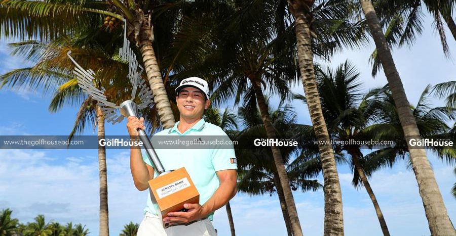 The two-time Asian Tour winner exchanged seven birdies for a single bogey at the Four Seasons Golf Club in Anahita on Sunday to rack up an aggregate score of nine-under-par (279).