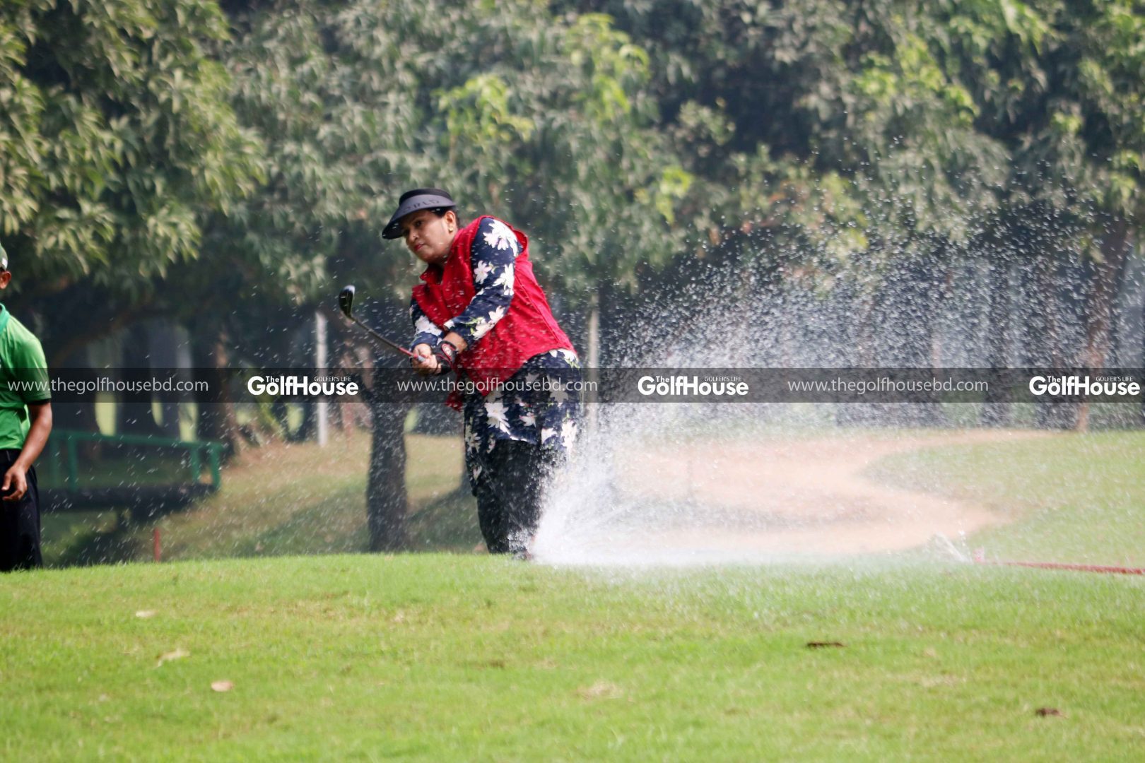 The game is, instead, played on ‘courses’, each of which has a unique design. Courses typically consist of nine or 18 holes. If a course has nine holes, it will have to be played twice through to complete 18 holes.