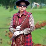 Even though Mrs Serniabat Zaman does not play golf herself, she is a constant inspiration to all the pursuits of the Chief of Air Marshal Masihuzzaman Serniabat.