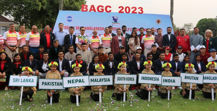 Peresmian Kejuaraan Golf Amatir Bangladesh ke-36 Orion-2023