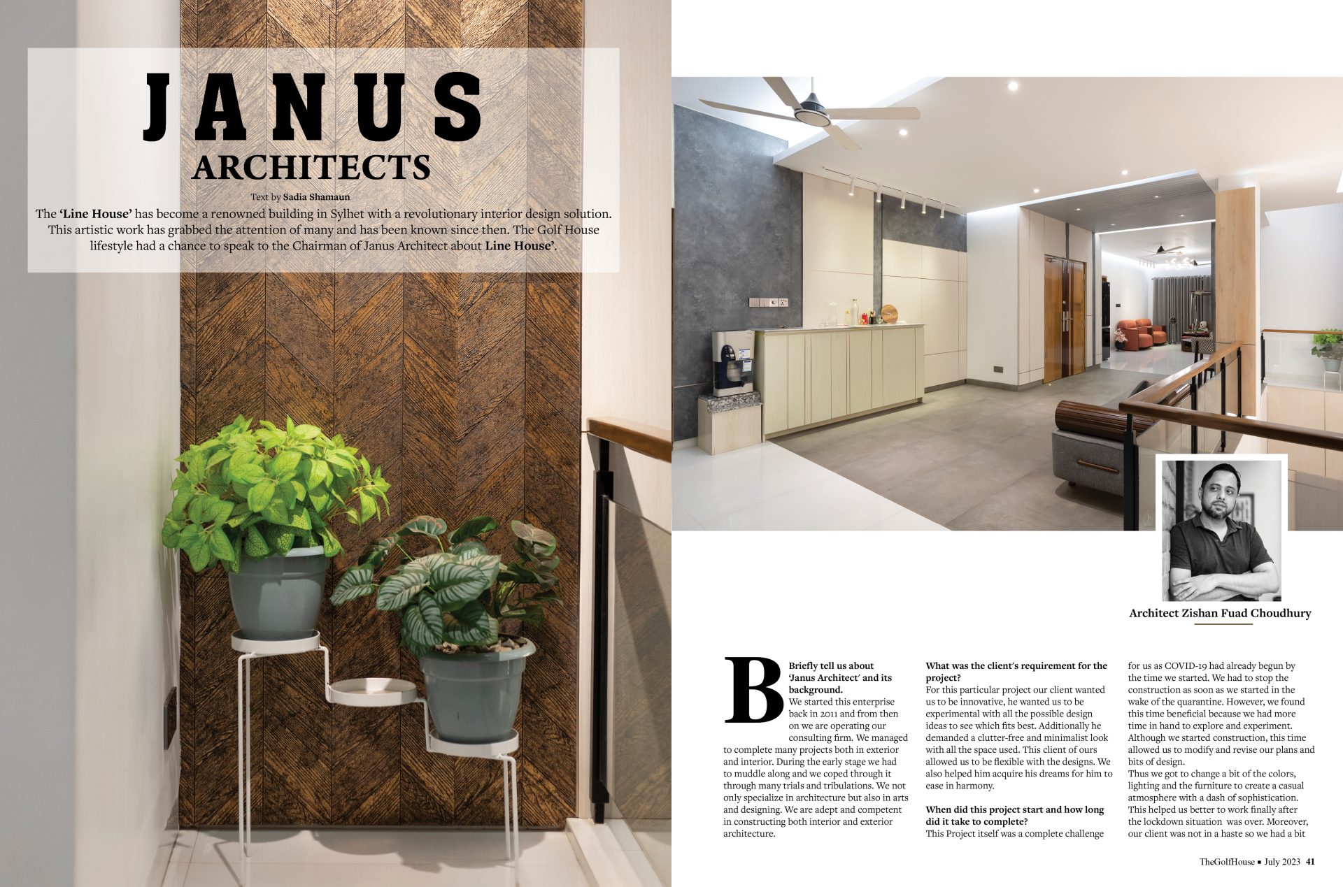 JANUS ARCHITECTS - TheGolfHouse