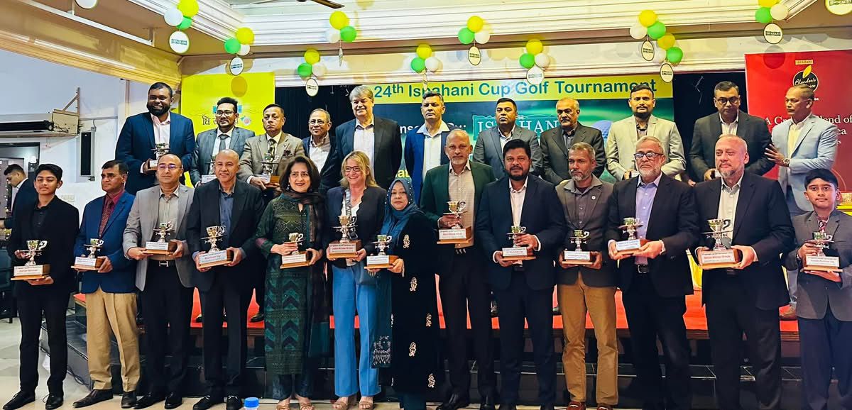 Golfers Shine at 24th Ispahani Cup Golf Tournament