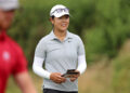 BRIDGEND, WALES - JULY 28: Anna Huang of Canada on the 18th hole during Final Qualifying for the AIG Women's Open 2025 at Pyle and Kenfig Golf Club on July 28, 2025 in Bridgend, Wales. (Photo by Cameron Smith/R&A/R&A via Getty Images)