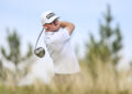 VIERUMAKI, FINLAND - AUGUST 15: George Mason of England plays his tee shot on the 3rd hole on day two of the Vierumaki Finnish Challenge supported by Finnish Golf Union 2025 at Cooke Course on August 15, 2025 in Vierumaki, Finland. (Photo by Octavio Passos/Getty Images) OCTAVIO PASSOS