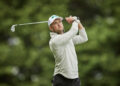 STRAFFAN, IRELAND - SEPTEMBER 01: Kipp Popert of England plays a shot during the G4D at the Amgen Irish Open 2025 at The K Club on September 01, 2025 in Straffan, Ireland. (Photo by Joosep Martinson/Getty Images)